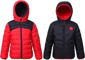 img 1 attached to Rokka Rolla Lightweight Reversible Resistant Boys' Clothing ~ Jackets & Coats