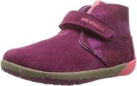 👧 stylish merrell girls steps fashion toddler shoes: quality footwear for your little fashionista logo