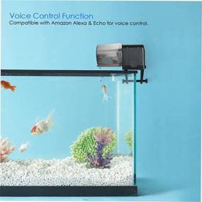img 3 attached to 🐠 Decdeal Automatic Fish Feeder: Convenient App-Controlled Feeding Timer with Adjustable Outlet - Alexa Compatible!