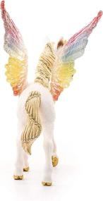 img 1 attached to 🦄 SEO-Optimized Name: Winged Rainbow Unicorn Mare by Schleich