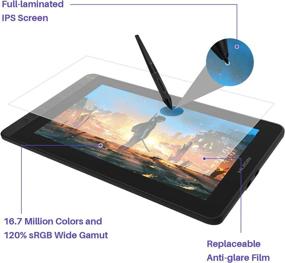 img 3 attached to HUION Graphics Full Laminated Battery Free Pressure