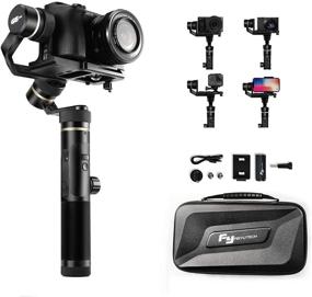 img 4 attached to 📷 FeiyuTech G6 Plus 3-Axis Handheld Stabilizer Gimbal for Mirrorless Camera Lightweight, GoPro 8/7/6/5, Sony RX0, DJI Osmo Action Camera, Pocket Camera, Smartphone iPhone 12 11 X Xs XR, Xiaomi, Samsung