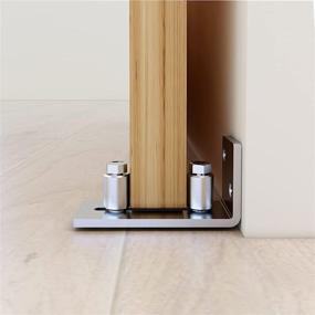 img 3 attached to 🚪 JUBEST Adjustable Stainless Sliding Guide with Smooth Operation