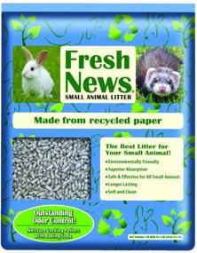 img 1 attached to 🌱 Fresh News Recycled Paper Original Pellets Small Animal Litter, 10 Liters: Eco-Friendly Pet Waste Solution