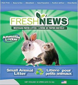 img 4 attached to 🌱 Fresh News Recycled Paper Original Pellets Small Animal Litter, 10 Liters: Eco-Friendly Pet Waste Solution