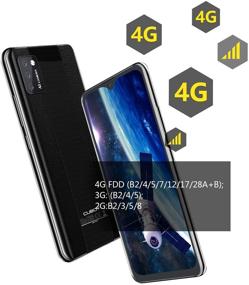 img 2 attached to 📱 Unlocked CUBOT Note 7 4G Smartphone, Android 10, 2GB RAM+16GB ROM, Expandable to 128GB via TF Card, 5.5 Inch Dewdrop Screen, Three Card Slots (Black)