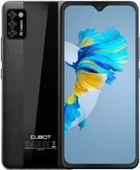 📱 unlocked cubot note 7 4g smartphone, android 10, 2gb ram+16gb rom, expandable to 128gb via tf card, 5.5 inch dewdrop screen, three card slots (black) logo