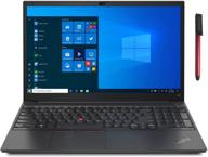 💻 lenovo thinkpad e15 gen 2 15.6" fhd business laptop - intel quad-core i5-1135g7, 8gb ddr4 ram, 512gb pcie ssd, wifi 6, bt 5.2, windows 10 pro - includes 64gb flash drive logo