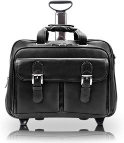 img 4 attached to 💼 Siamod CERESOLA 46005: Stylish and Functional Checkpoint-Friendly Detachable-Wheeled Laptop Case