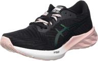 asics womens roadblast running graphite women's shoes logo