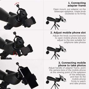 img 2 attached to Smartphone Universal Binocular Astronomical Microscope