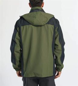 img 2 attached to MAGCOMSEN Removable Windbreaker Waterproof Raincoats Outdoor Recreation in Outdoor Clothing