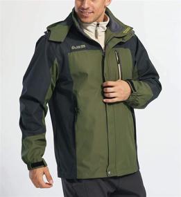 img 3 attached to MAGCOMSEN Removable Windbreaker Waterproof Raincoats Outdoor Recreation in Outdoor Clothing
