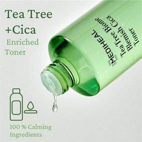 img 2 attached to 🌿 MEDIHEAL Tea Tree Biome Blemish CICA Toner 10.8oz (320ml): Эффективный тоник против прыщей с экстрактом чайного дерева для борьбы с высыпаниями, отшелушивания и удаления усталости кожи.