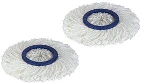 img 1 attached to 🧹 Twist and Shout Mop - Get Extra Value with 2 Replacement Mop Heads!