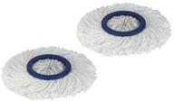 🧹 twist and shout mop - get extra value with 2 replacement mop heads! logo