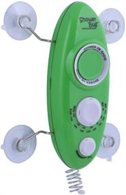 img 2 attached to 🐞 Zadro Shower Bug 2.0 AM/FM Radio: Splash into Fun with this Green Musical Companion