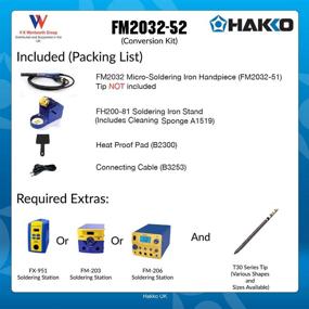 img 3 attached to 🔧 Hakko FM2032 52 Micro Soldering System Enhanced for SEO