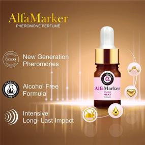 img 3 attached to 🔥 AlfaMarker Flame Pheromone Attracting Oil for Women - Human Pheromones Perfume for Her - Concentrated Feromone Perfume for Mujer - 5ml - Great Holiday Gift
