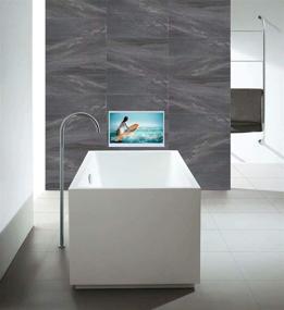 img 3 attached to Elecsung 22Inch Smart White TV IP66 Waterproof TV With Integrated HDTV(ATSC) Tuner For Bathroom