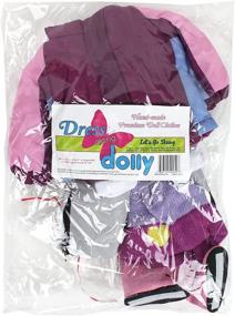 img 2 attached to 👗 Dress Along Dolly Outfits and Accessories for American Dolls