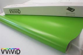 img 3 attached to 🟢 VViViD Matte Lime Green Vinyl Wrap (17.75in x 5ft): Top-quality, vibrant finish