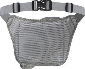 img 3 attached to 🏃 CGIILS Running Belts: No Bounce Hydration Belt with Bottle Holder for Runners, Ideal Waist Bag for Hiking, Fits All Phone Models, Men Women Sports Waist Pack for Walking Workouts Cycling Camping Hiking