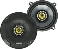 🔊 набор из 2 динамиков для автомобиля kicker cs series csc5 5.25 дюймов с желтыми басовиками логотип