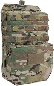 img 4 attached to High-Quality ELITE SPANKER Tactical MOLLE Hydration Pack with 3L Water Bladder - Molle Vest Accessory