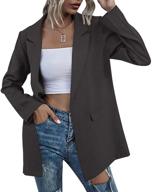 womens oversized blazers business jackets women's clothing and suiting & blazers logo