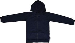 img 1 attached to 👕 TOMI Hoodie Black 18 20 XL Boys' Clothing: Stylish and Comfortable Outerwear for Growing Boys