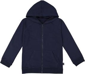 img 4 attached to 👕 TOMI Hoodie Black 18 20 XL Boys' Clothing: Stylish and Comfortable Outerwear for Growing Boys