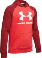 active boys' clothing - under armour rival hoodie in medium size logo