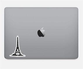 img 1 attached to 🗼 Eiffel Tower Car Decal Vinyl Sticker - Perfect for Cars, Bumpers, Laptops, Windows, and More - 4 Inch Vinyl Decal