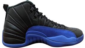 img 1 attached to 👟 Раскрой свой стиль с помощью Jordan Air Black Game Royal Black: Великолепный опыт кроссовок.