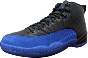 img 4 attached to 👟 Раскрой свой стиль с помощью Jordan Air Black Game Royal Black: Великолепный опыт кроссовок.