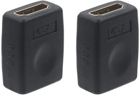 img 4 attached to 🔌 VCE HDMI Coupler - 4K HDMI Female to Female Connector Adapter, 2 Pack
