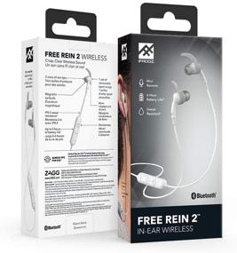 img 1 attached to 🎧 iFrogz Free Rein 2 Sport Bluetooth Headphones - White with Enhanced SEO