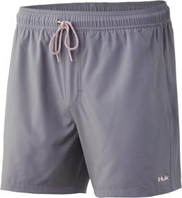 img 2 attached to HUK Volly Elastic Shorts Sharkskin Sports & Fitness for Water Sports