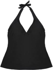 img 2 attached to Ocean Blues Tankini Swimsuit Control Women's Clothing and Swimsuits & Cover Ups