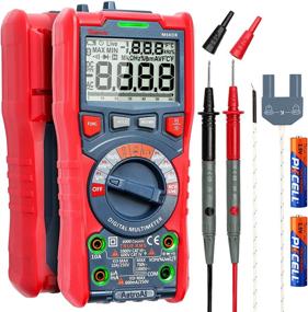 img 4 attached to 🔧 AstroAI Digital Multimeter: TRMS 6000 Counts Voltage Tester with Versatile Measuring Functions - AC/DC, Capacitance, Resistance, Frequency, Temperature, Continuity, Diodes & More!