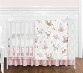 img 2 attached to 🏡 Watercolor Woodland Kids' Home Store by Sweet Jojo Designs