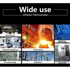 img 1 attached to 🌡️ Non Contact Instant Read Thermometer with Batteries for Temperature Measurement