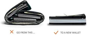 img 1 attached to 🧳 IKEPOD Minimalist Blocking Wallet: Sleek Men's Accessory for Wallets, Card Cases & Money Organizers