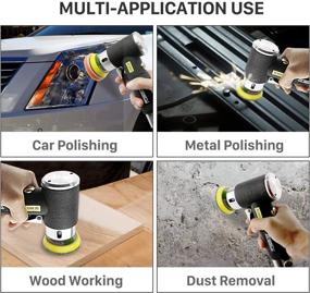 img 3 attached to Revolutionary Orbital Anesty Pneumatic Powered Polisher: Unleash the Power of Precision Polishing!