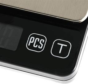 img 2 attached to 🎯 Tomiba 500g Mini Scale with 0.01g Precision, Digital Touch Pocket Scale for Weed, Jewelry, and more