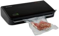 🔒 fm2100-000 foodsaver vacuum sealer machine system - starter vacuum seal bags & rolls included, safety certified, in black логотип