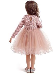 img 3 attached to Adorn Your Little Princess in Style with TTYAOVO Longsleeve Flowers Layered Clothing