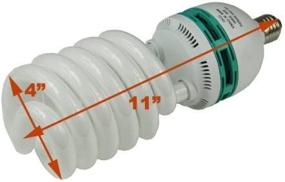 img 4 attached to 🌱 Усилите вашу комнатную огородническую деятельность с помощью 85-ваттной гидропонной спиральной компактной флуоресцентной лампы для растений с дневным светом H85W.