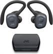 jvc wireless headphones detachable waterproof logo